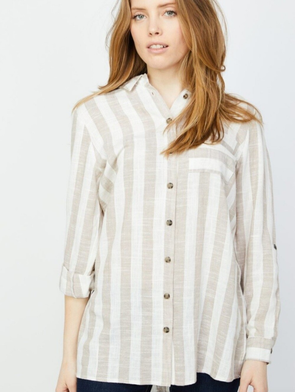 100% Linen Button Down